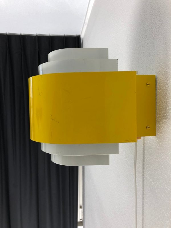 Yellow Svera Space Age Wall Light - Image 2
