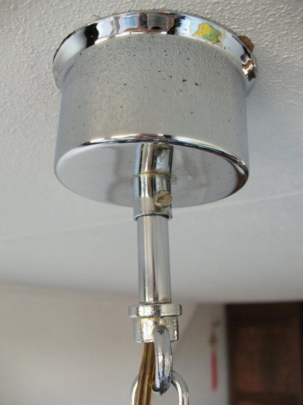 Chandelier by Gaetano Sciolari Lamp - Italian 60's Pendent Light