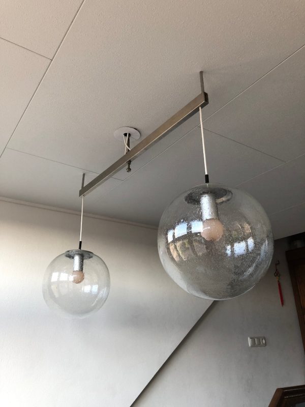 Glass Sphere Pendant Lamp - Image 7