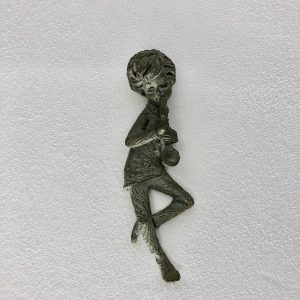 Ceramic Wall Decoration, Boy with Saxophone