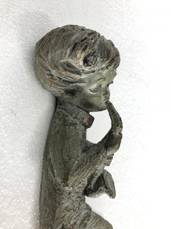 Ceramic Wall Decoration, Boy with Saxophone - Image 7