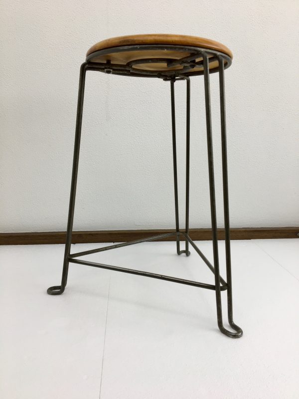 1930, 1950, design, Furniture, industrial, Jan_van_der_Togt, Kruk, Midcentury_modern, original, retro, Stool, Tomado_Holland, tripod, vintage