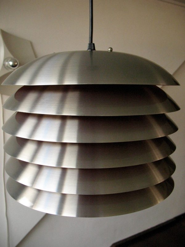 Stainless metal pendant light - Image 3