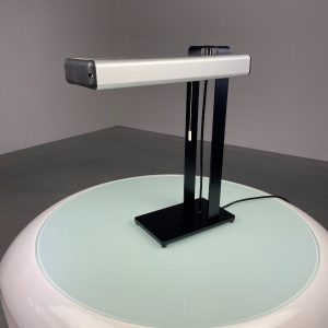 Modern echt vintage design desk lamp by Jan Ake Hallen for Parabolux light - 1970s xl table lighting echtvintage