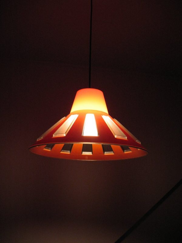 Rare orange UFO Light by Massive - Image 9