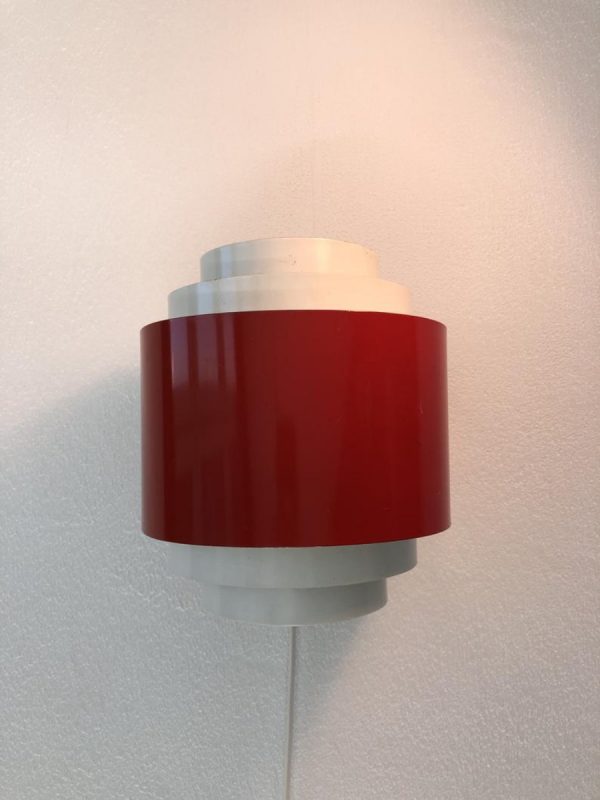 Svera Space Age Wall Light - Red - Image 3