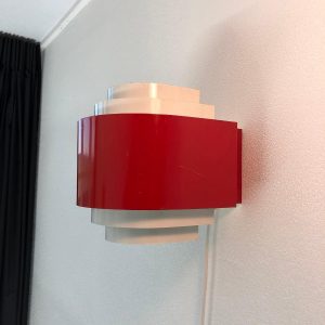 Svera Space Age Wall Light - Red