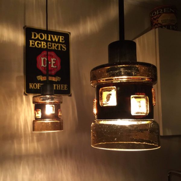 Glass Copper Pendant Light - Image 3