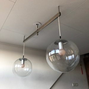 XL Glass Sphere Pendant Light