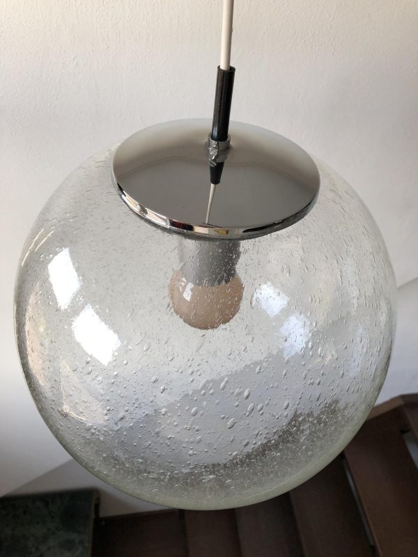 XL Glass Sphere Pendant Light - Image 7