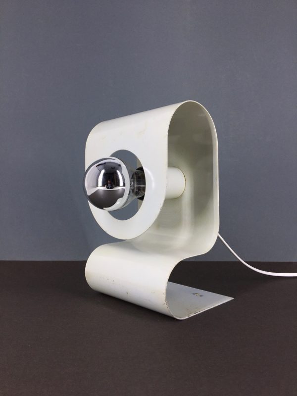 Solken Leuchten space age desk - lamp 70's metal table light