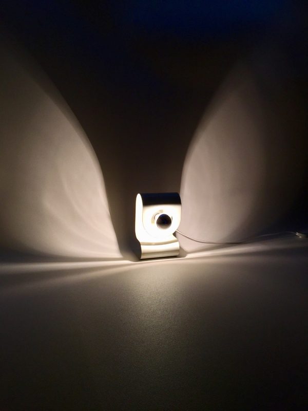 Solken Leuchten space age desk - lamp 70's metal table light