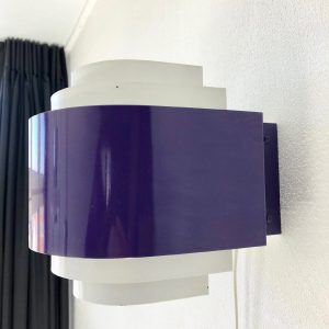 Svera Space Age Wall Light Purple