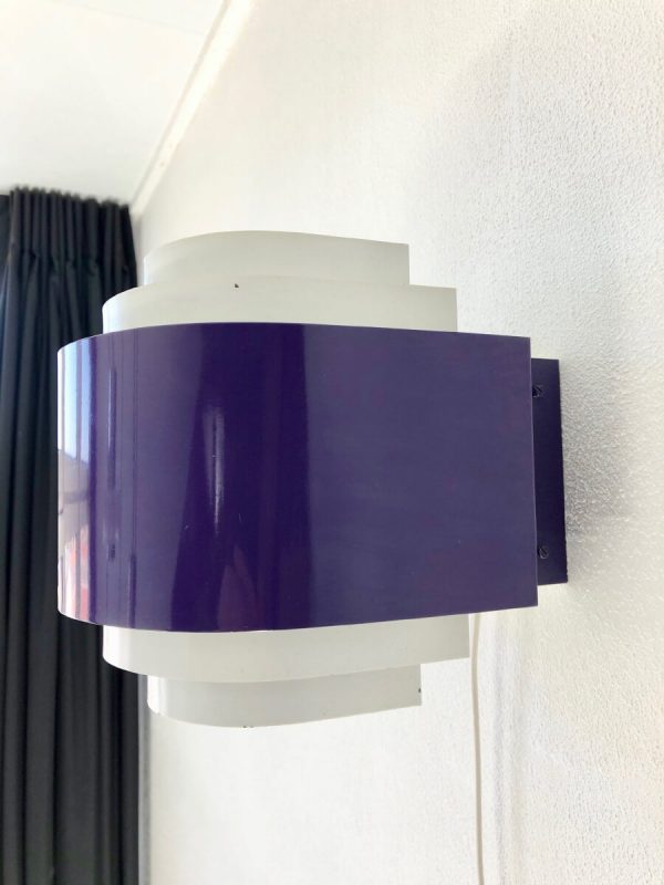 Svera Space Age Wall Light Purple