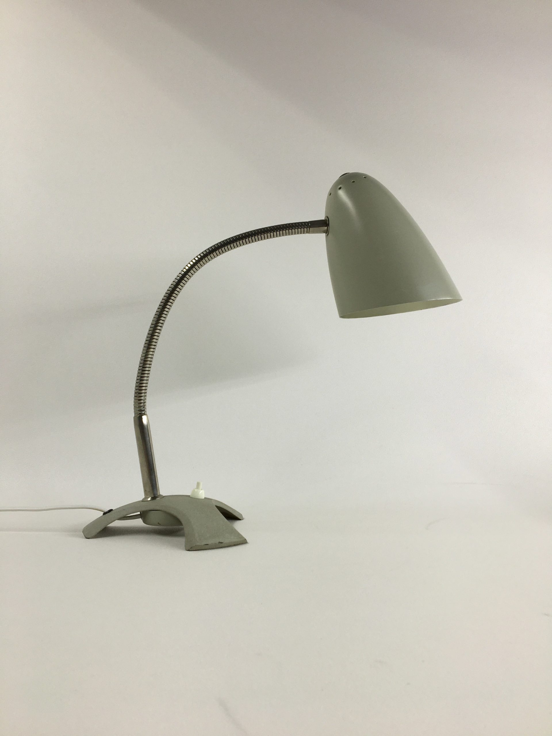 table lamp rare tripod flexible gooseneck Echt