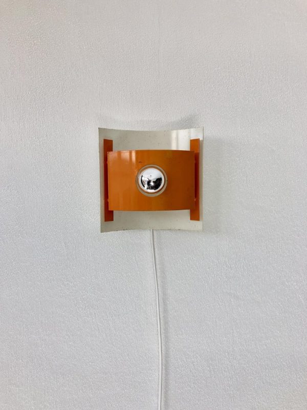 Orange Anvia metal wall light - Image 2