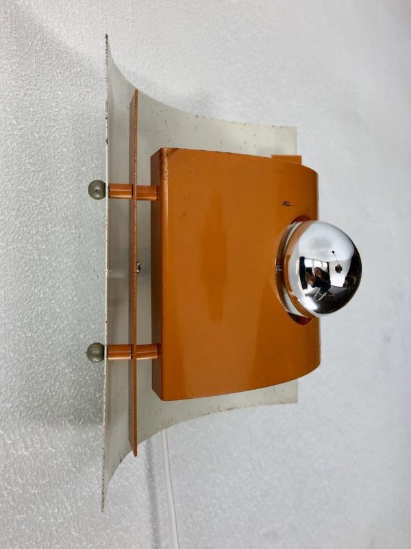 Orange Anvia metal wall light - Image 5