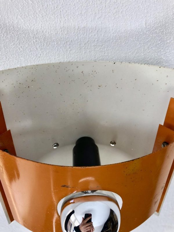 Orange Anvia metal wall light - Image 6