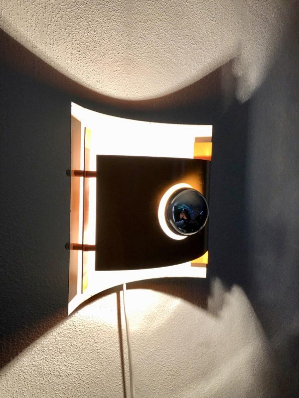 Orange Anvia metal wall light - Image 11