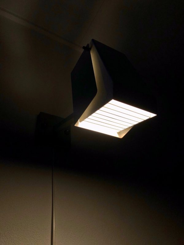 Hiemstra Evolux Metal Wall Light - Modern 60's Lamp echt vintage