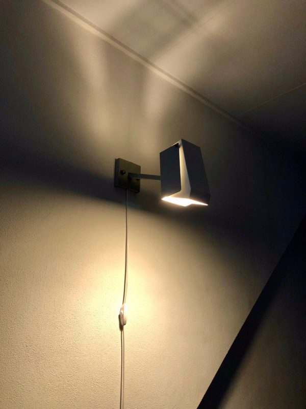 Hiemstra Evolux Metal Wall Light - Modern 60's Lamp echt vintage