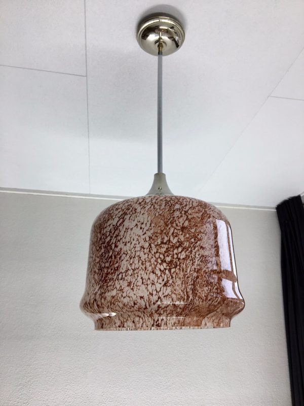 Big Glass Ceiling Light