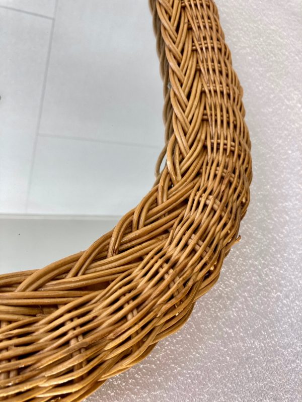 Rattan Oval Mirror - Image 8