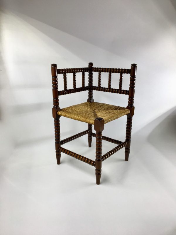 Bobbin Corner Chairs - English Norfolk Chair