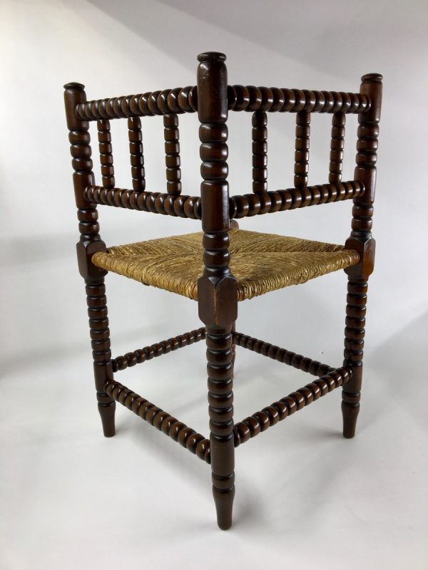 Bobbin Corner Chairs - English Norfolk Chair