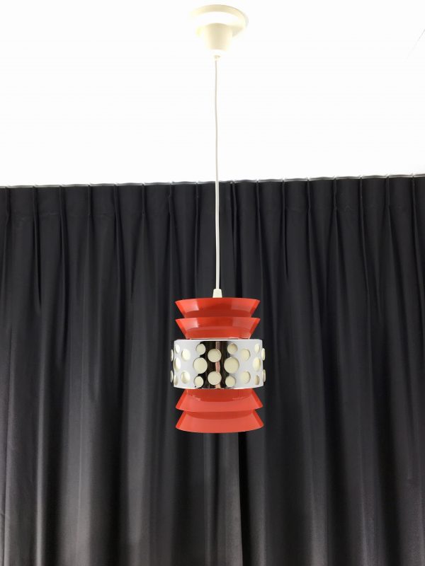 Space age light pendant - 70's lamp by Massive Belgium