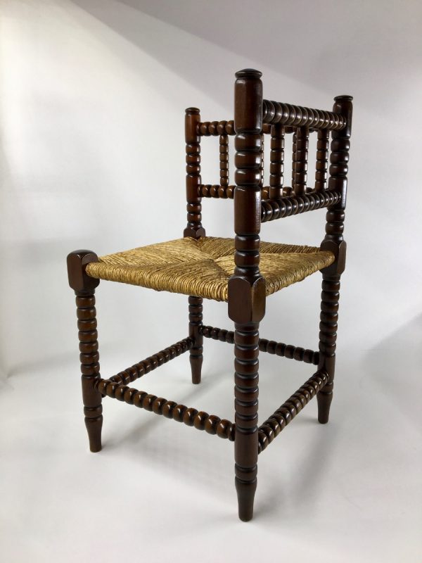 Bobbin Corner Chairs - English Norfolk Chair