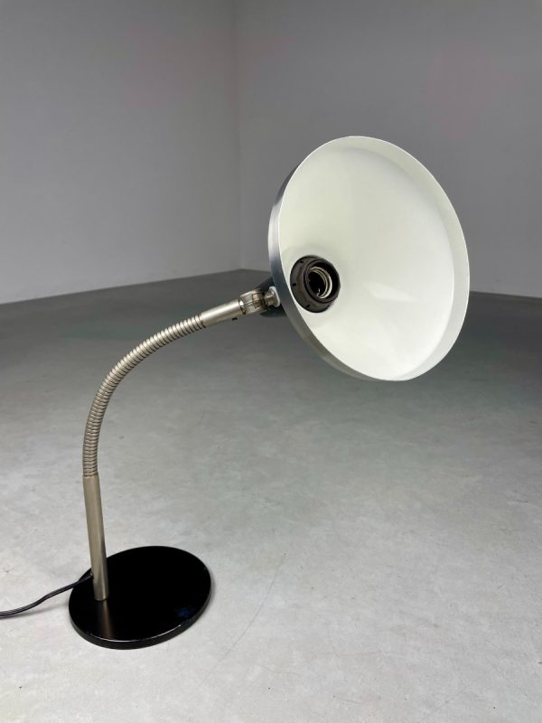 Hala Zeist no. 751 desk lamp - 1960s vintage Dutch design lighting - Aluminium table light echtvintage echt