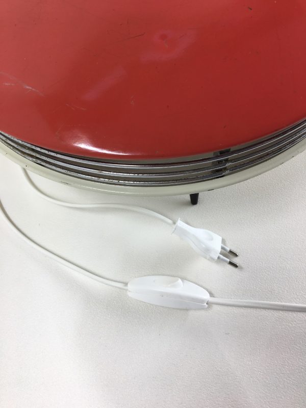 50's converted heater UFO lamp - Itho tripod table light