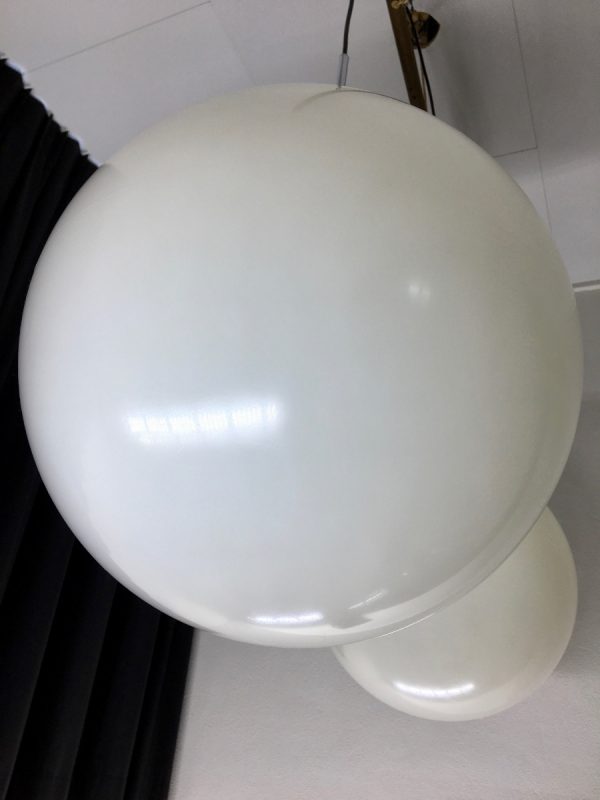 Set Bumet light Holland -  2 x white sphere lamp - Image 5