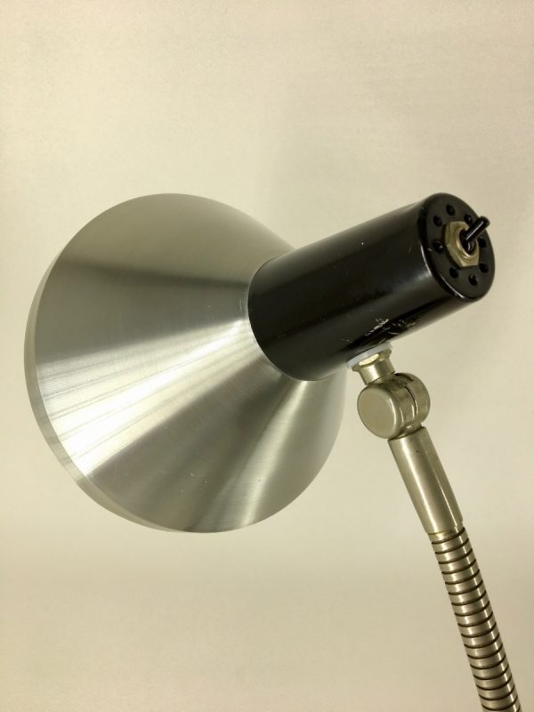 Hala Zeist no. 751 lamp 60's - Dutch vintage Aluminium desk light