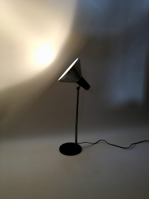 Hala Zeist no. 751 lamp 60's - Dutch vintage Aluminium desk light