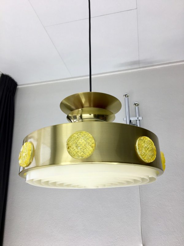 Lyskaer Belysning pendent light - Scandinavian modern 70's lamp - Danish design