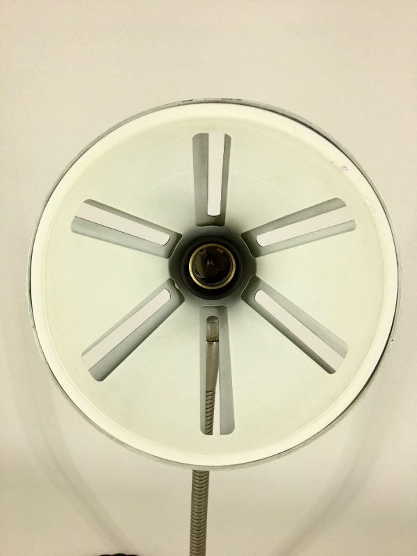 Hala Zeist no. 20 Solar series lamp - Zonneserie 50's - Dutch design - vintage Aluminium desk light