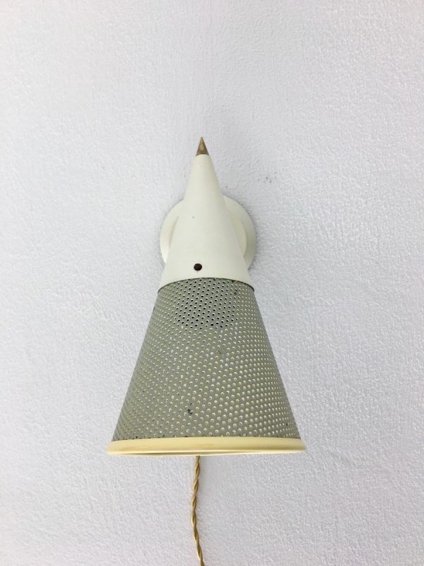 50's modern wall light - Philips lamp - Dutch design - mid century vintage Pilastro era