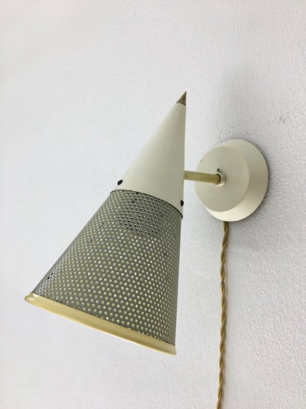 50's modern wall light - Philips lamp - Dutch design - mid century vintage Pilastro