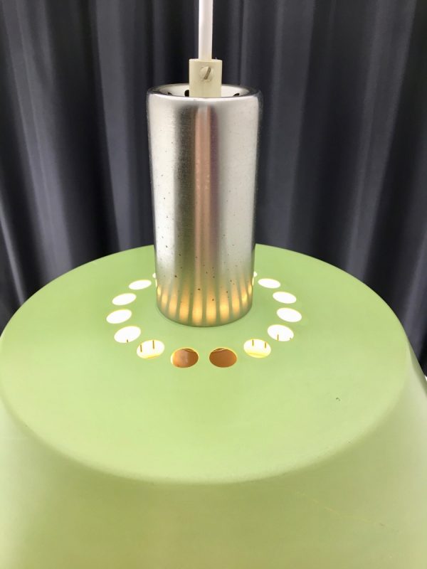 Mid Century design metal hanging lamp - Image 6