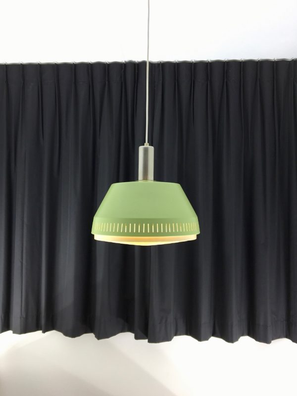 Mid Century design hanging lamp - 60's modern pendant light - Rockabilly - metal Philips