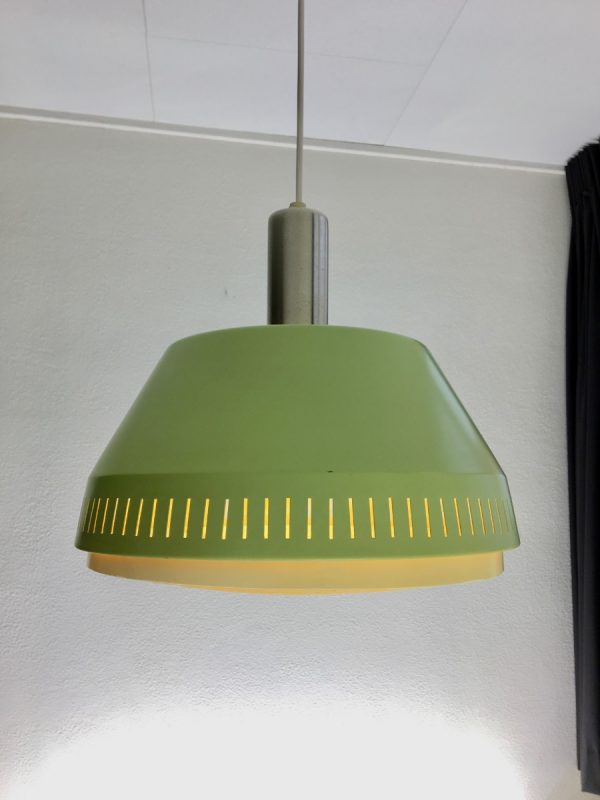 Mid Century design hanging lamp - 60's modern pendant light - Rockabilly - metal Philips