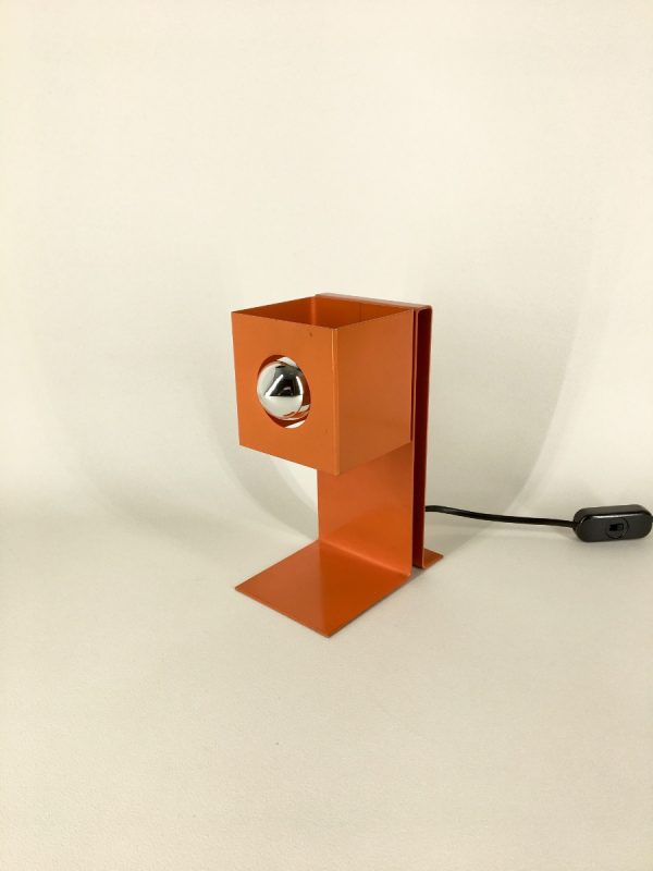 Philips NTS 7 desk lamp - Modern 60's Dutch table light - Cubist