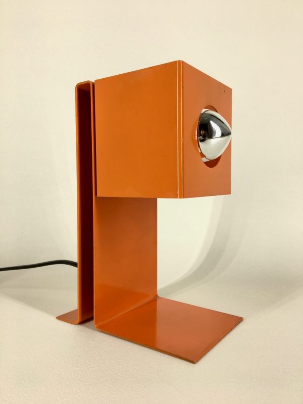 Philips NTS 7 desk lamp - Modern 60's Dutch table light - Cubist