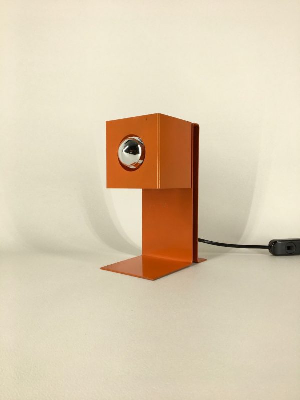 Philips NTS 7 desk lamp - Modern 60's Dutch table light - Cubist