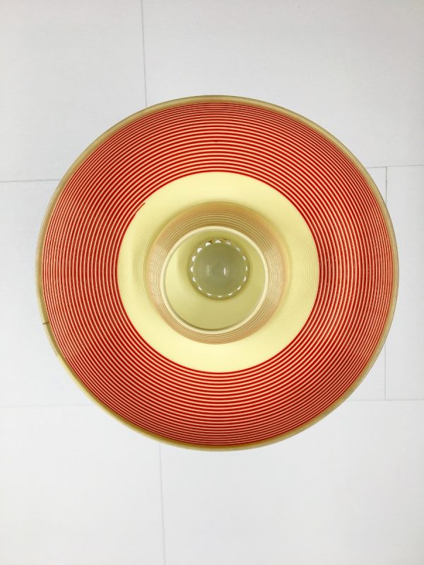 Rotaflex hanging lamp - 60's modern mid century design pendant light