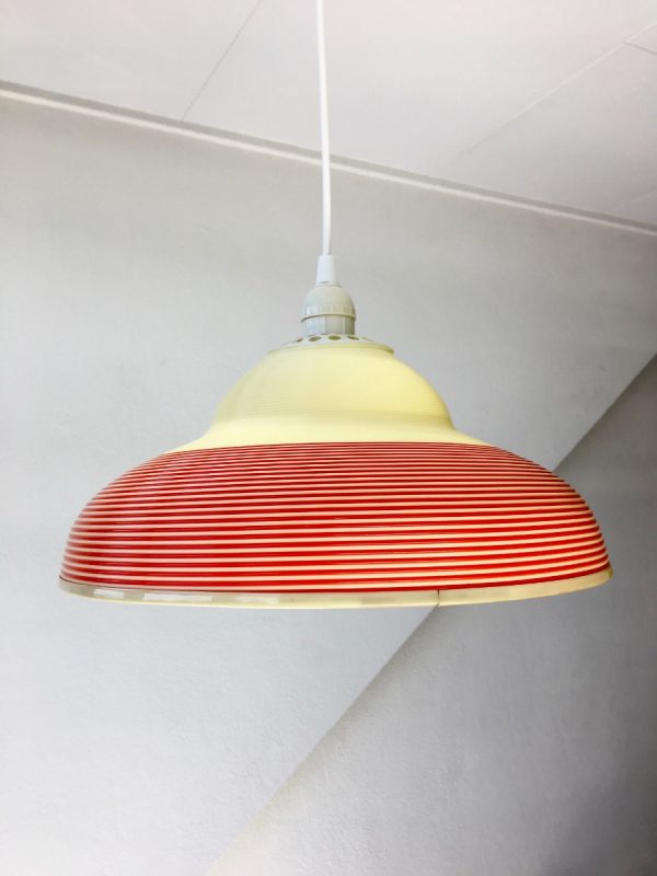 Rotaflex hanging lamp - 60's modern mid century design pendant light