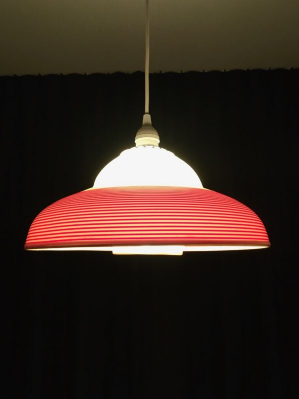 Rotaflex hanging lamp - 60's modern mid century design pendant light