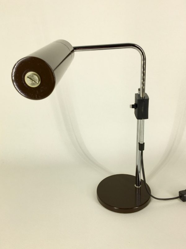 Hala Zeist desk light - Dutch vintage metal 60's table lamp
